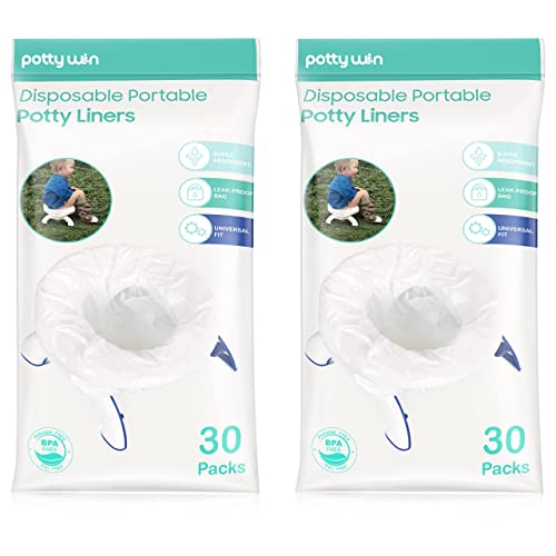 Disposable Potty Liners for Toddler Travel - Universal Fit