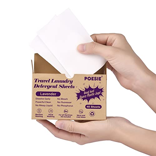 Poesie Travel Laundry Detergent Strips