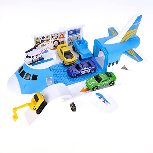 Transport Cargo Airplane Carrier Playset for Kids