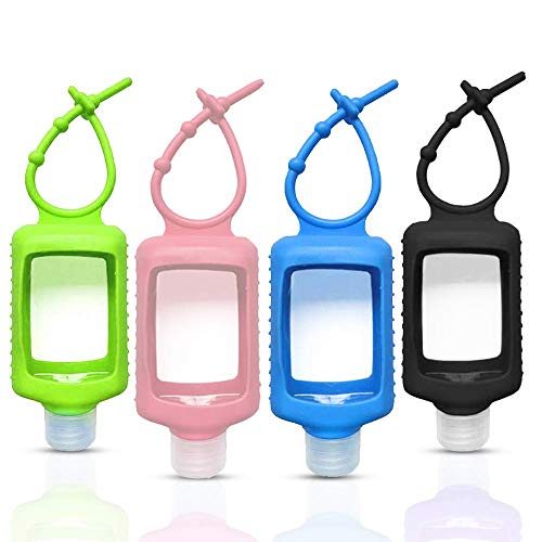 Travel Size Clear Bottles w/Silicone Sleeve