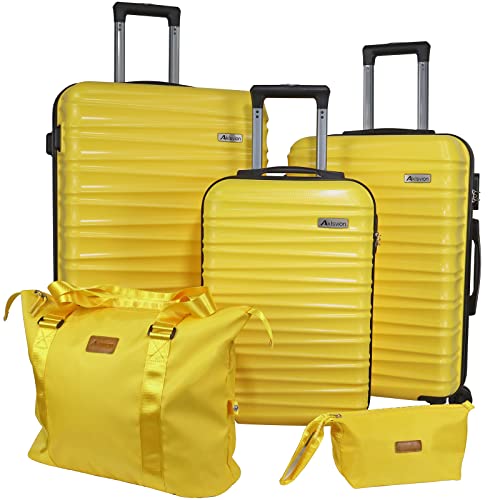 Aklsvion Luggage Set - Durable Lightweight Suitcases with Wheels