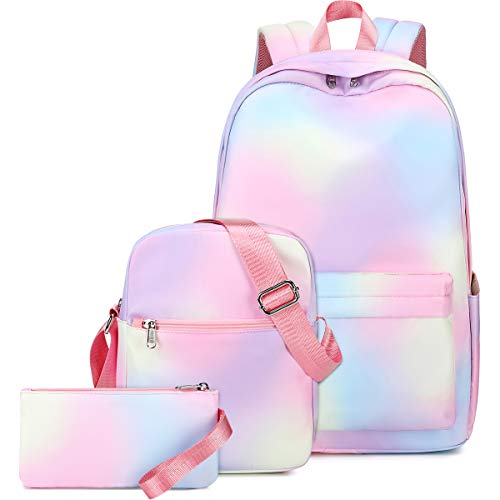 CAMTOP Rainbow School Backpack Set