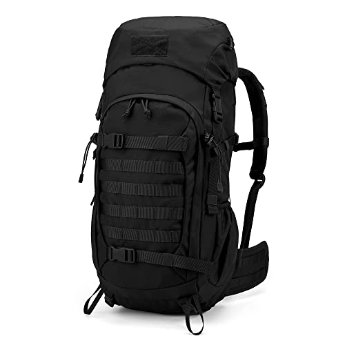 Mardingtop 50L Molle Hiking Backpack with Rain Cover