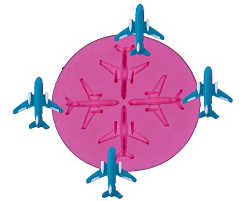Mini Airplane Silicone Mold for Cake Decorating