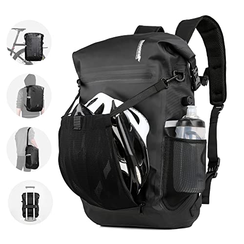 HUNTVP Multifunctional Bike Pannier Bag Backpack