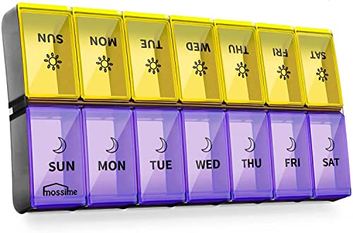 Mossime XL Daily Pill Organizer