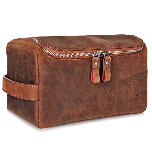 Helsinki Leather Toiletry Bag