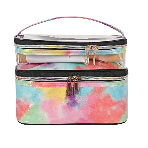 Konelia Double Layer Travel Makeup Bag