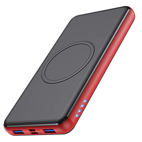 Wireless Portable Charger 26,800mAh: Fast Charging Power Bank for Travel