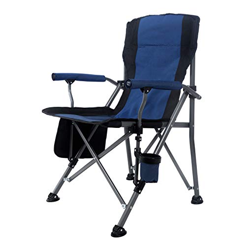 MaiuFun Folding Camping Chair with Armrests and Storage Bag