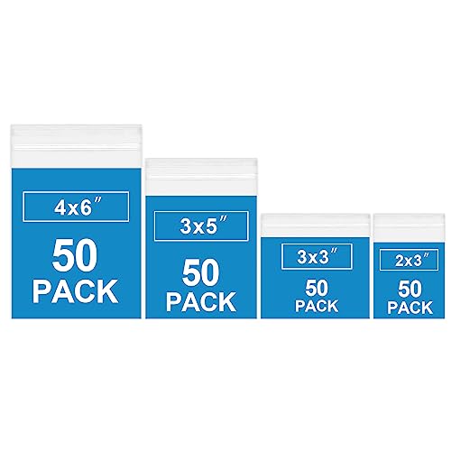 200 Pack Small Plastic Bags For Jewelry