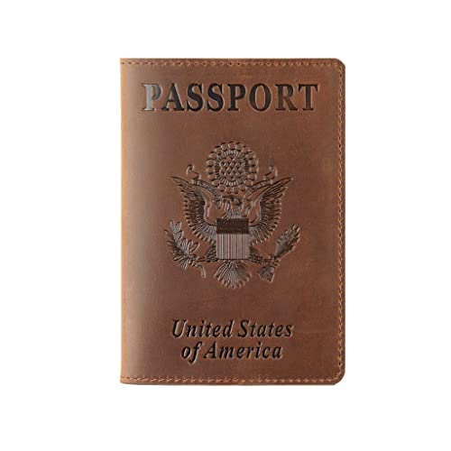 Genuine Leather Passport Cover - Stylish and Practical Travel Essential