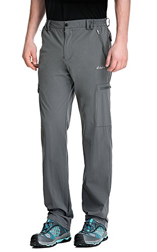 Men's Elastic-Waist Travel Pant