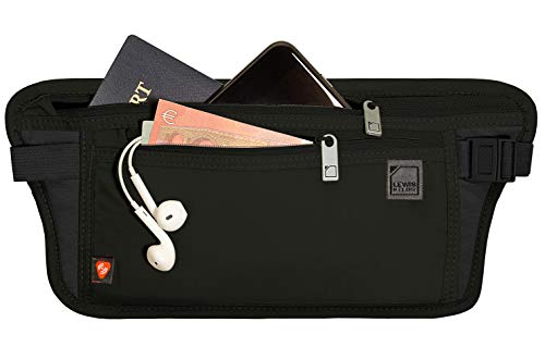 RFID Blocking Money Belt Travel Pouch