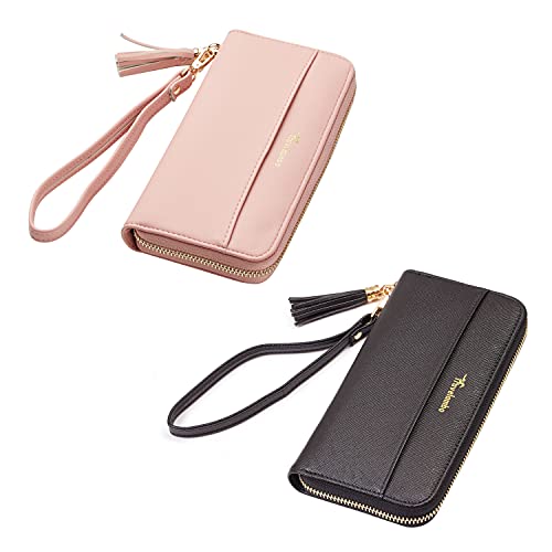 Stylish and Practical Travelambo Womens Wallet with Wrist Strap