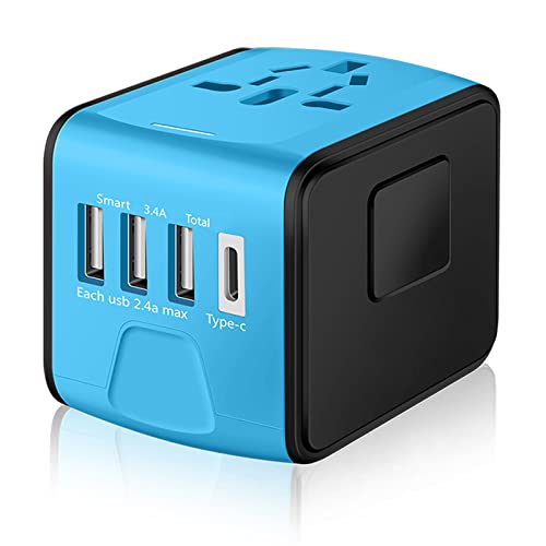 SAUNORCH Worldwide Travel Adapter