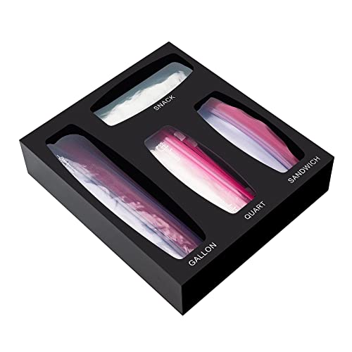 AQUIVER Acrylic Ziplock Bags Organizer