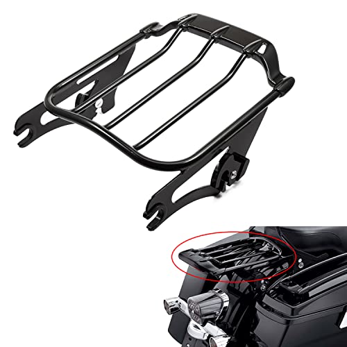 PBYMT Gloss Black Detachable Luggage Rack