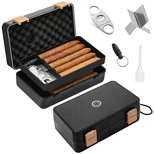 Double Layer Travel Cigar Humidor