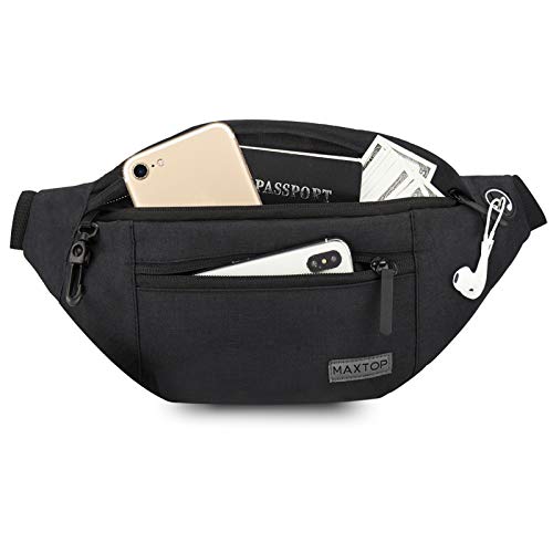 MAXTOP Large Crossbody Fanny Pack Belt Bag