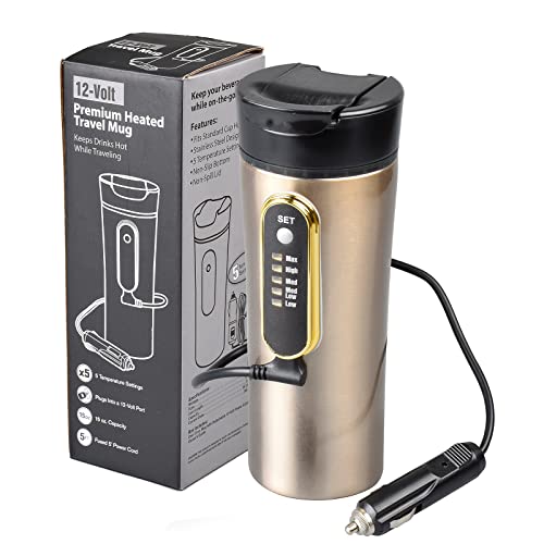 TN TONNY 12V Car Mug Stainless Steel