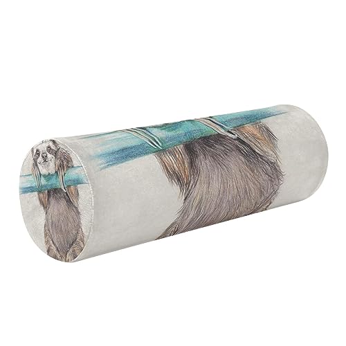YETTASBIN Cute Sloth Memory Foam Travel Pillow
