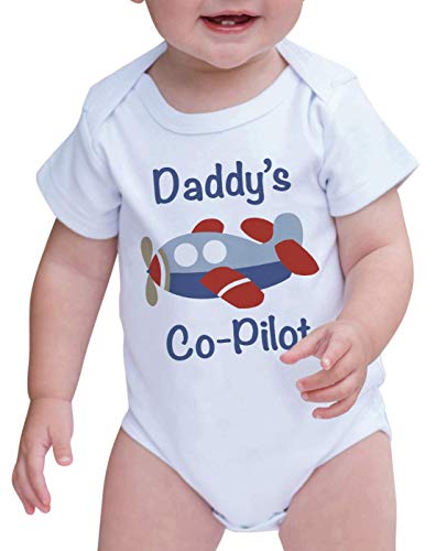 Daddy's Co-Pilot Baby Boy's Onepiece