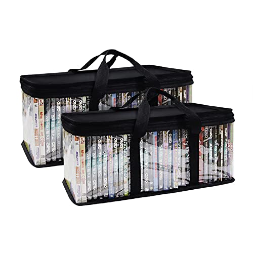 Portable DVD/CD Storage Bags 2 Pack
