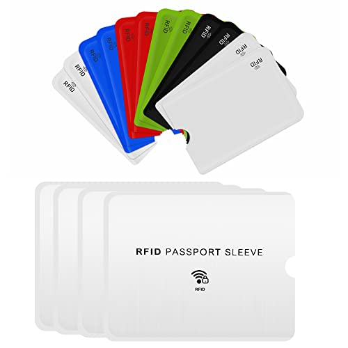 CM RFID Blocking Passport and Card Sleeve Set