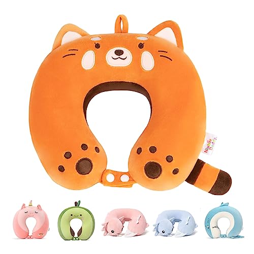 Red Panda Kids Travel Pillow