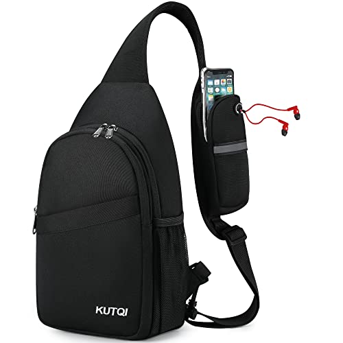 KUTQI Sling Backpack for Travel and Hiking