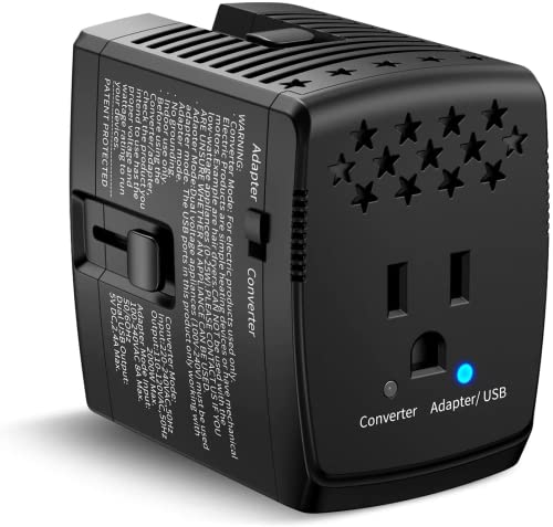 Travel Power Converter with Universal Adapter