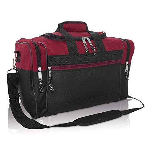 DALIX 17" Duffle Bag - Maroon