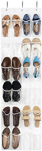 Maximize Shoe Storage with ZOBER Over The Door Shoe Organizer