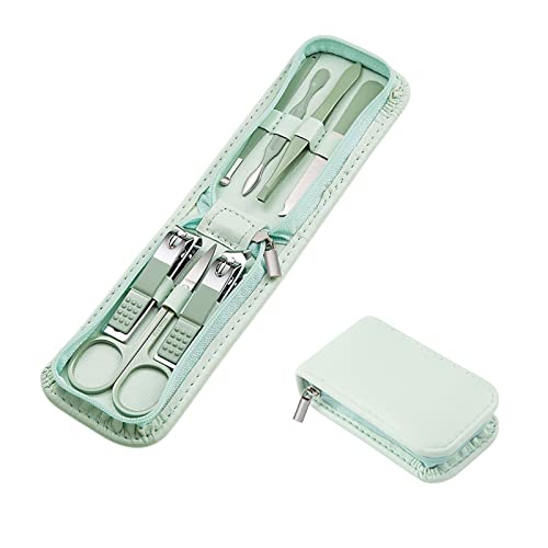 Portable Manicure Set with Stainless Steel Nail Clippers