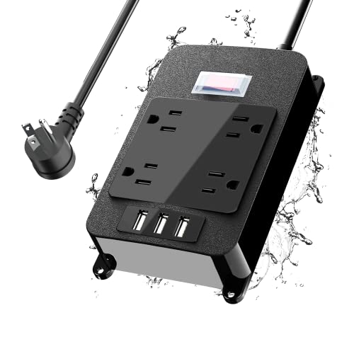 Waterproof Surge Protector Power Strip