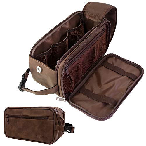 PAVILIA Men's Toiletry Bag