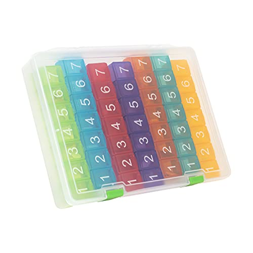 e-Pill 7 Times a Day Weekly Pill Organizer