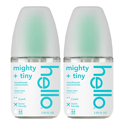 Hello Clean Mint Mouthwash Concentrate