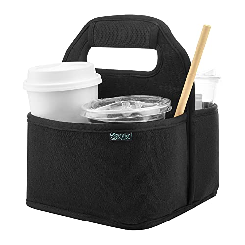 Reusable Insulated Coffee Cup Carrier
