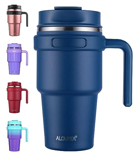 ALOUFEA 20 oz Insulated Coffee Mug Tumbler