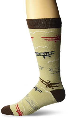 K. Bell Socks - Airplane Design Novelty Crew Socks