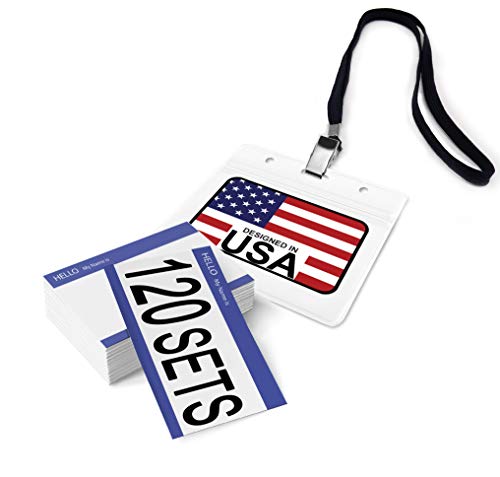 Waterproof Card Holder Lanyards - 120 Sets