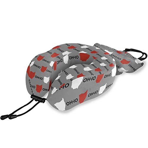 Ohio State Travel Neck Pillow