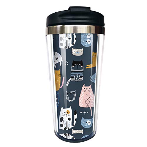 NVJUI JUFOPL Cute Kittens Funny Coffee Mug