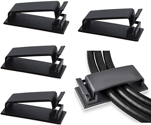 SOULWIT Self Adhesive Cable Management Clips