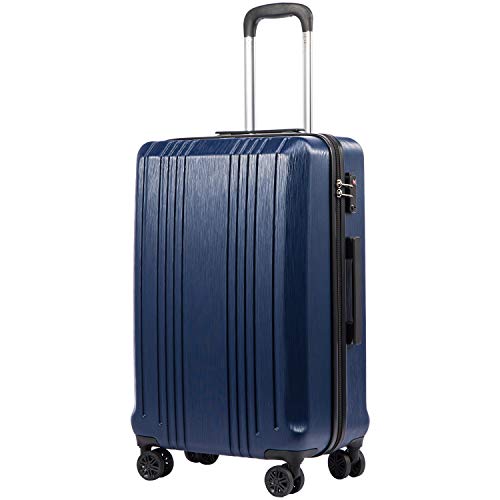 Coolife Expandable Suitcase with TSA Lock