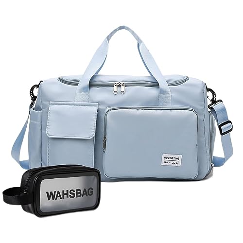 Women's Small Gym Bag with Shoe Compartment
