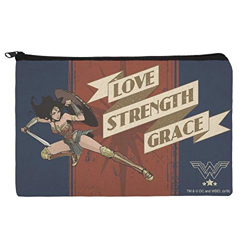 Wonder Woman Movie Makeup Cosmetic Bag Organizer Pouch