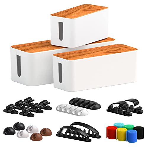 Wooden Style Cable Management Boxes